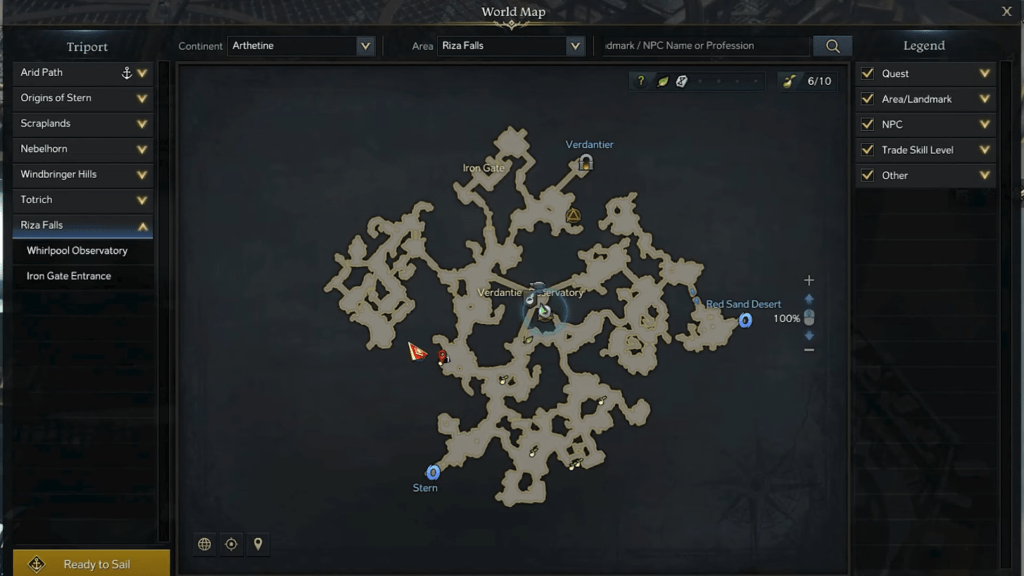 Arthetine Monster locations Lost Ark