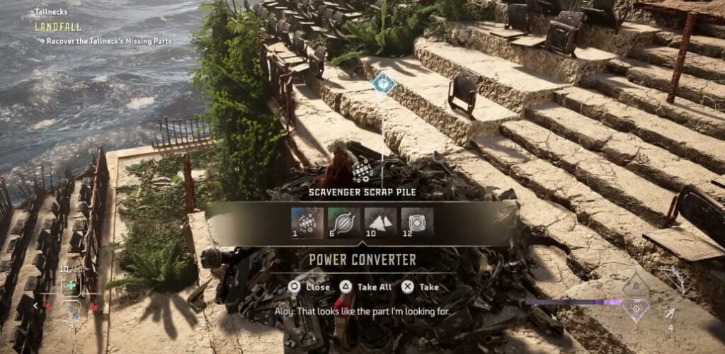 Tallneck locations in Horizon Forbidden West