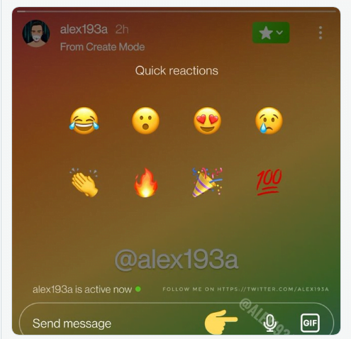 Respond To Stories with messages on Instagram