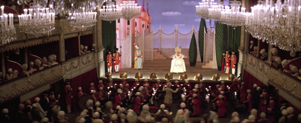 1984 Amadeus, 18th-century Viennese Opera setting 
