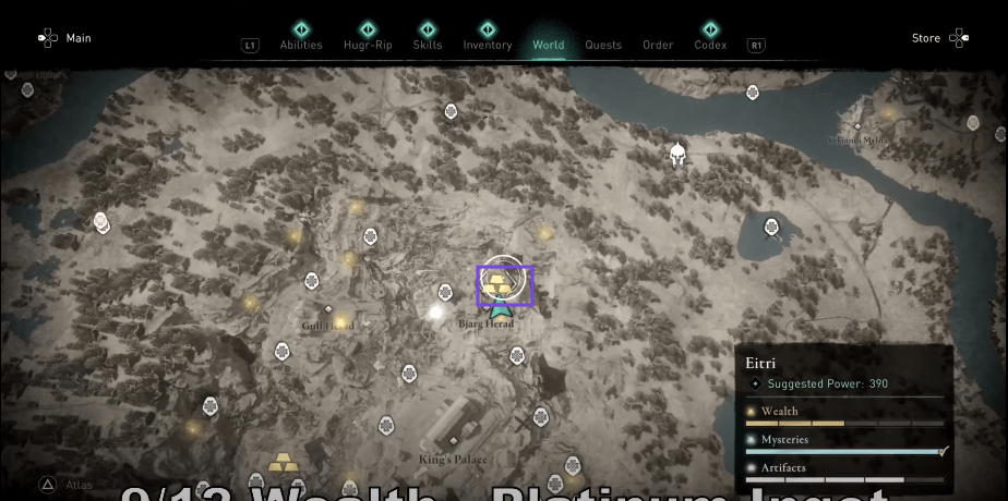 Eitri wealth locations Assassin’s Creed Valhalla