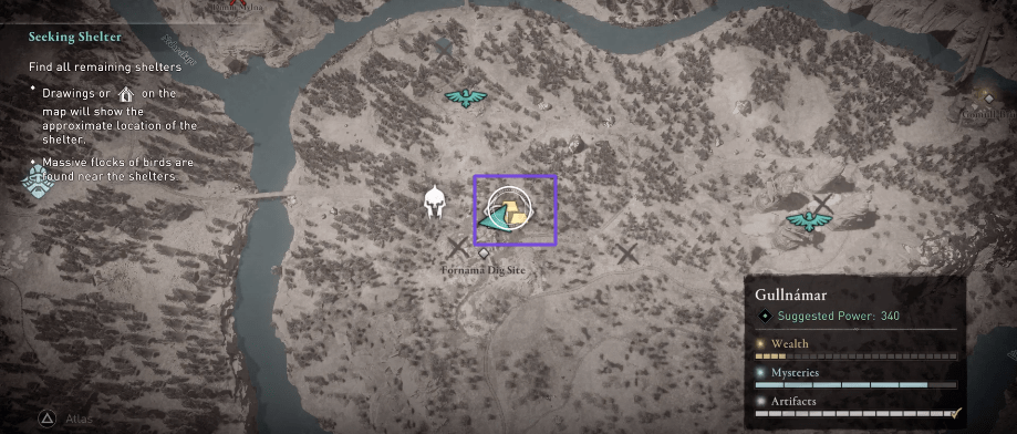 Gullnamar wealth locations Assassin’s Creed Valhalla