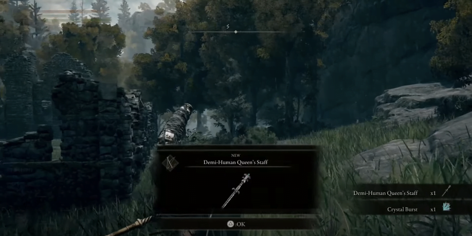 Demi-Human Queen's Staff in Elden Ring