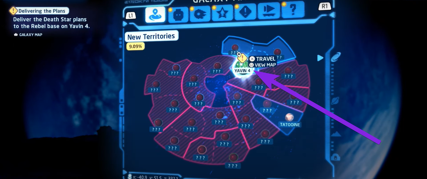 Yavin 4 All Kyber Bricks in Lego Star Wars
