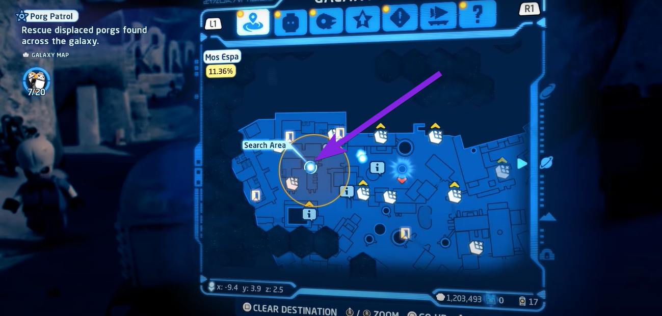 All Porg Locations in Lego Star Wars: The Skywalker Saga