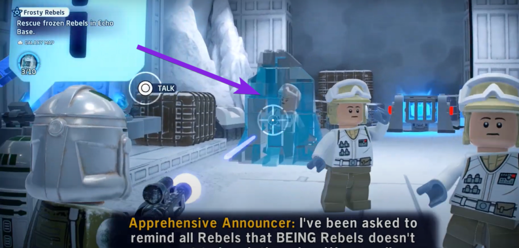 All Frosty Rebel Location in Lego Star Wars: The Skywalker Saga