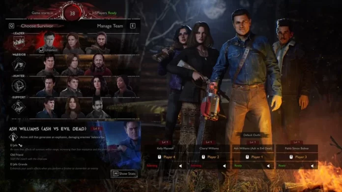Unlock all Characters and Outfits in Evil Dead: The Game