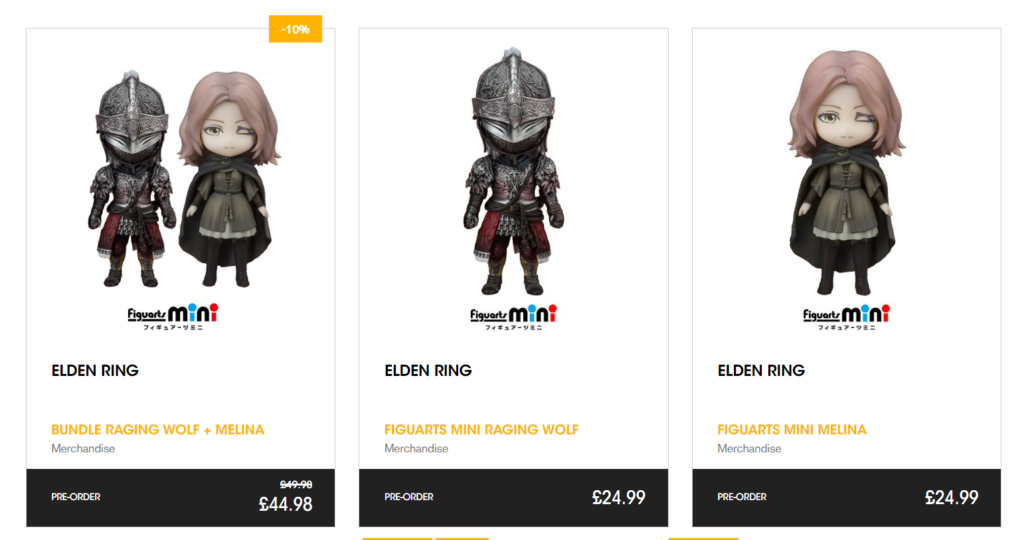 Elden Ring Collectibles Prices
