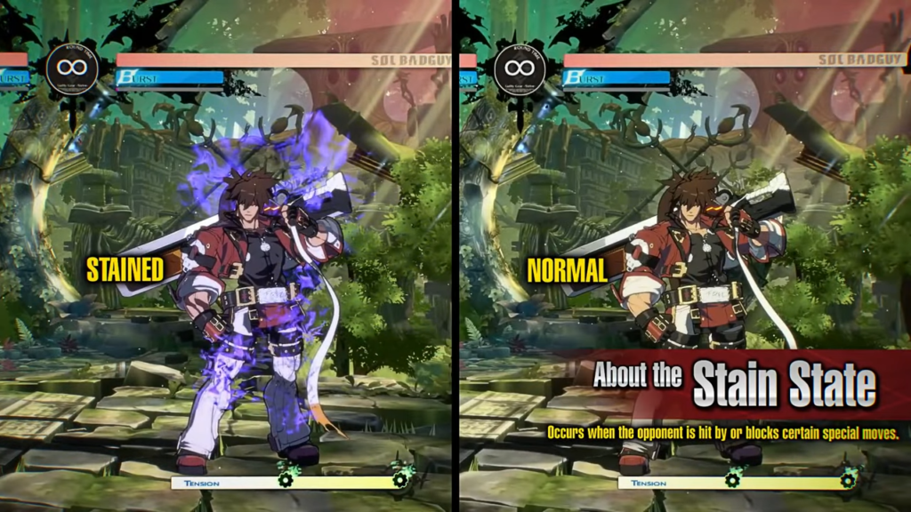 testament guilty gear stain state