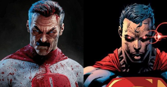 Omni Man vs Superman