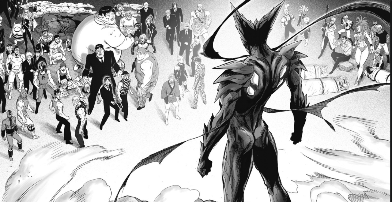 SAITAMA vs GAROU🔥Garou's New Form! · One Punch Man Manga #28 தமிழ் 