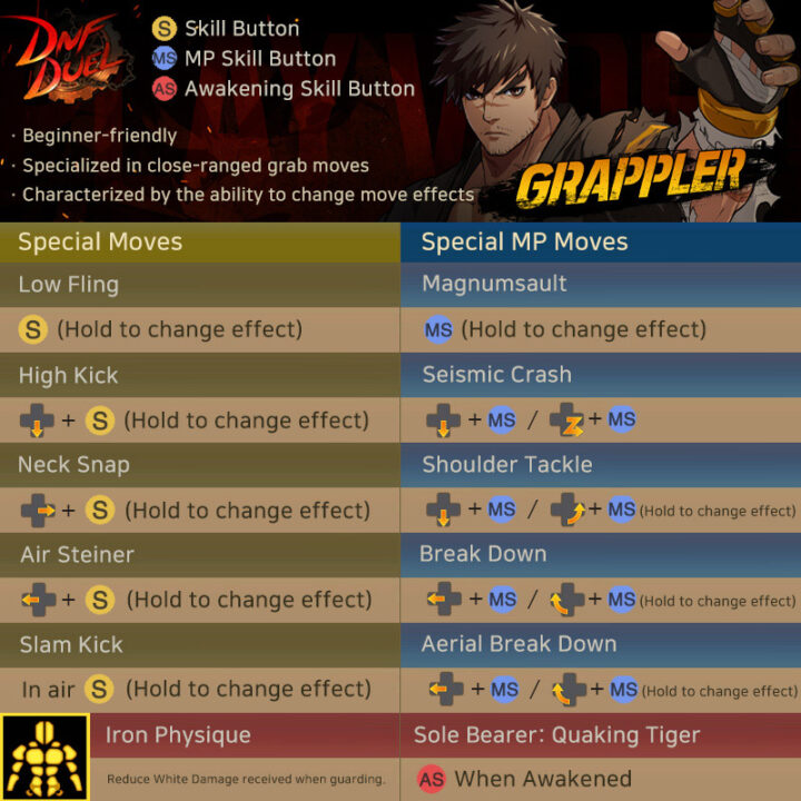 DNF Duel Characters Guide