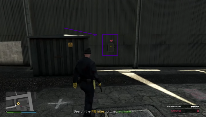 Fuse Boxes FIB Site GTA Online: First Fuse box