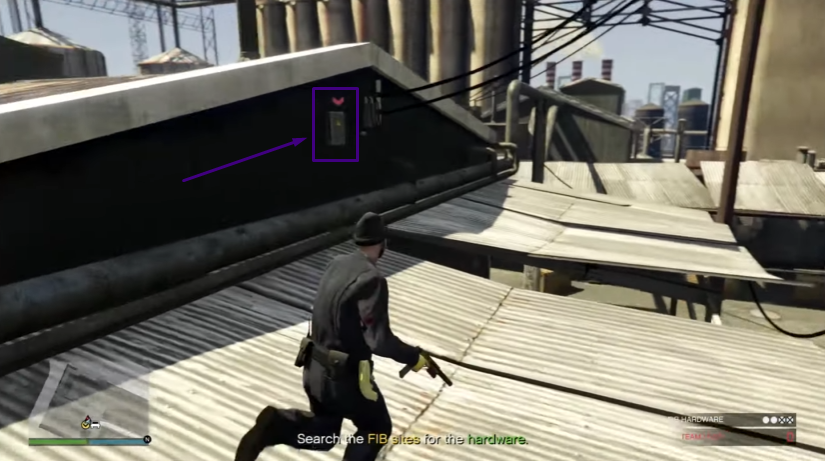 Fuse Boxes FIB Site GTA Online: Second Fuse box