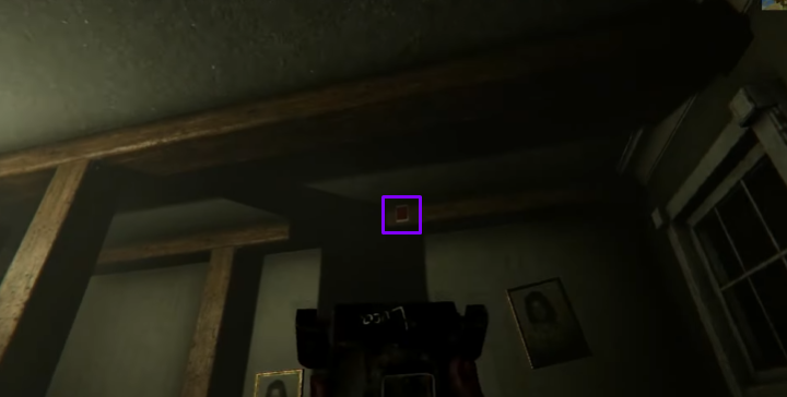 Red Photo #19 on ceiling