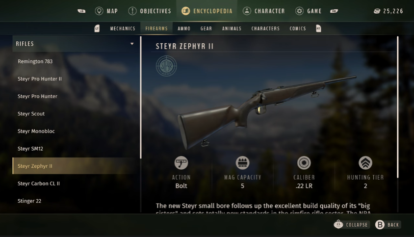 Way of the Hunter Weapons Guide