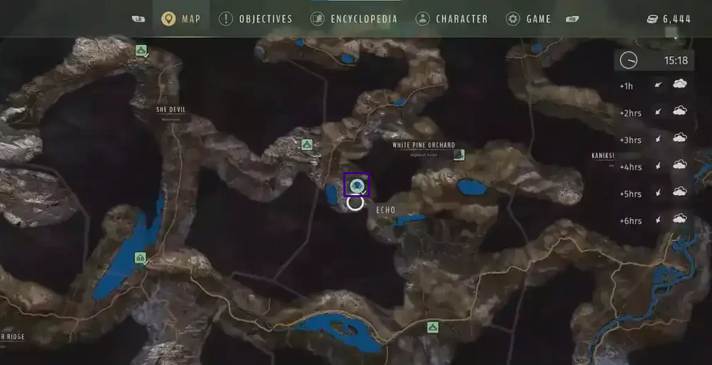 Way of the Hunter Echo Locations # 2