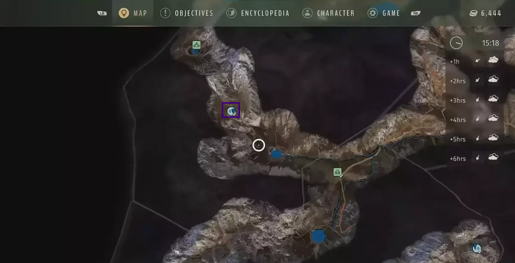 Way of the Hunter Echo Locations
