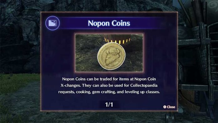 Xenoblade Chronicles 3 Nopon Coins Farming
