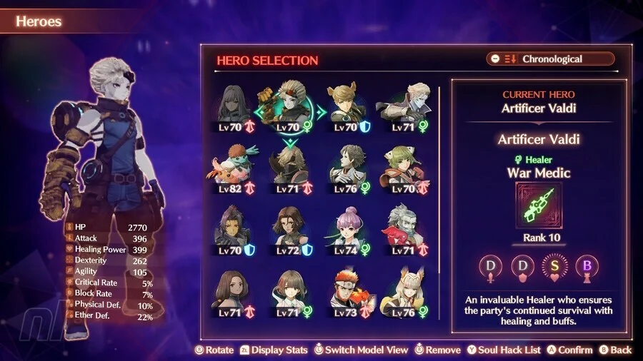 Xenoblade Chronicles 3 Heroes Guide