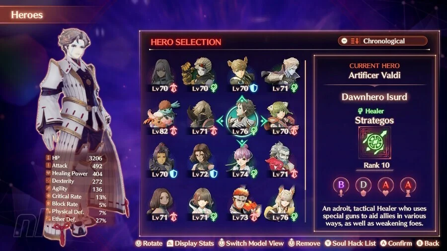 Xenoblade Chronicles 3 Heroes Guide