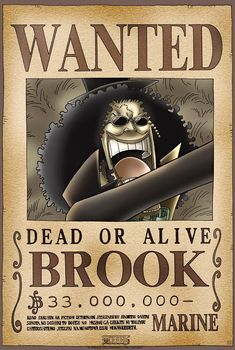 Brook: Strawhats new bounties