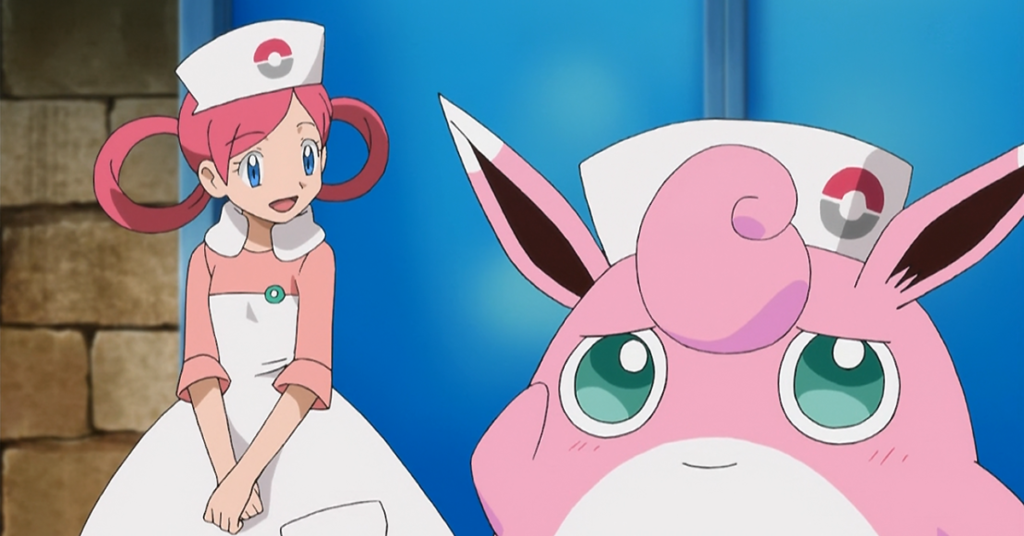 Nurse Joy: essential for anime characters with pink hair list