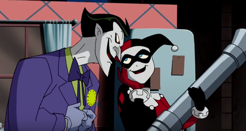 Harley Quinn and Joker: Comic panel