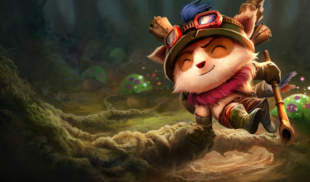 Teemo League of Legends counter to Garen
