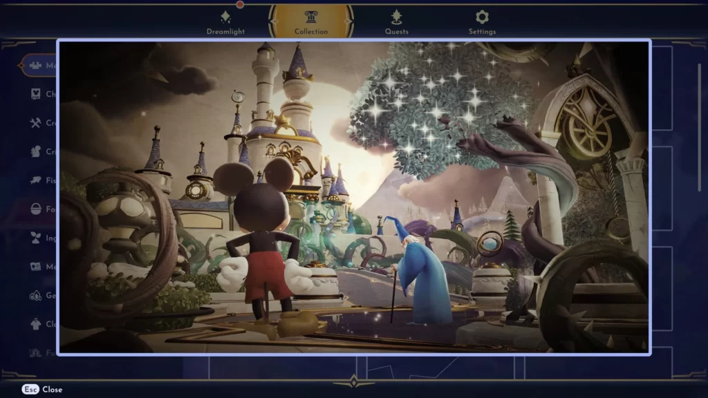 Memories in Disney Dreamlight Valley