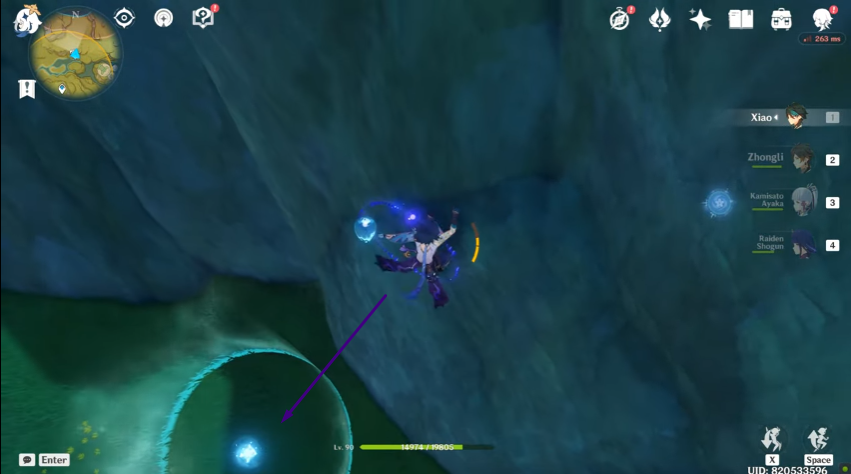 The tricky blue orb