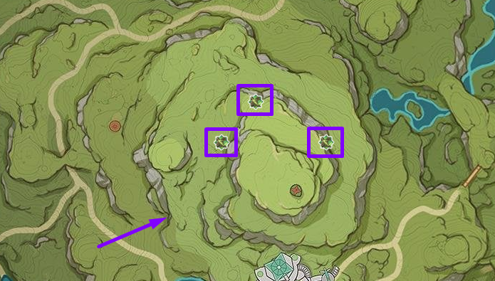 Three Seals inside Devantaka Mountain