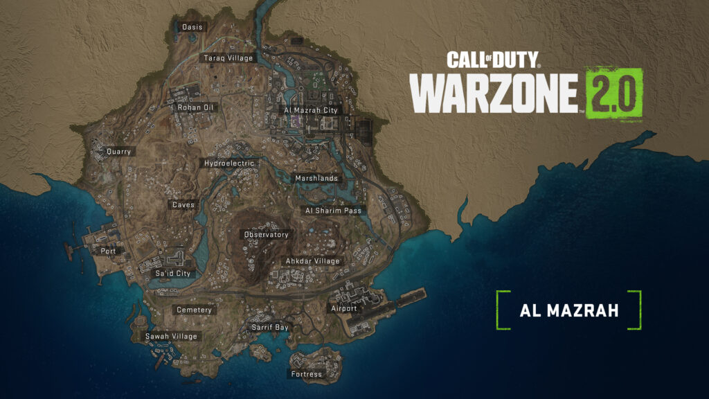 Call of Duty: Warzone 2.0: New map al mazrah