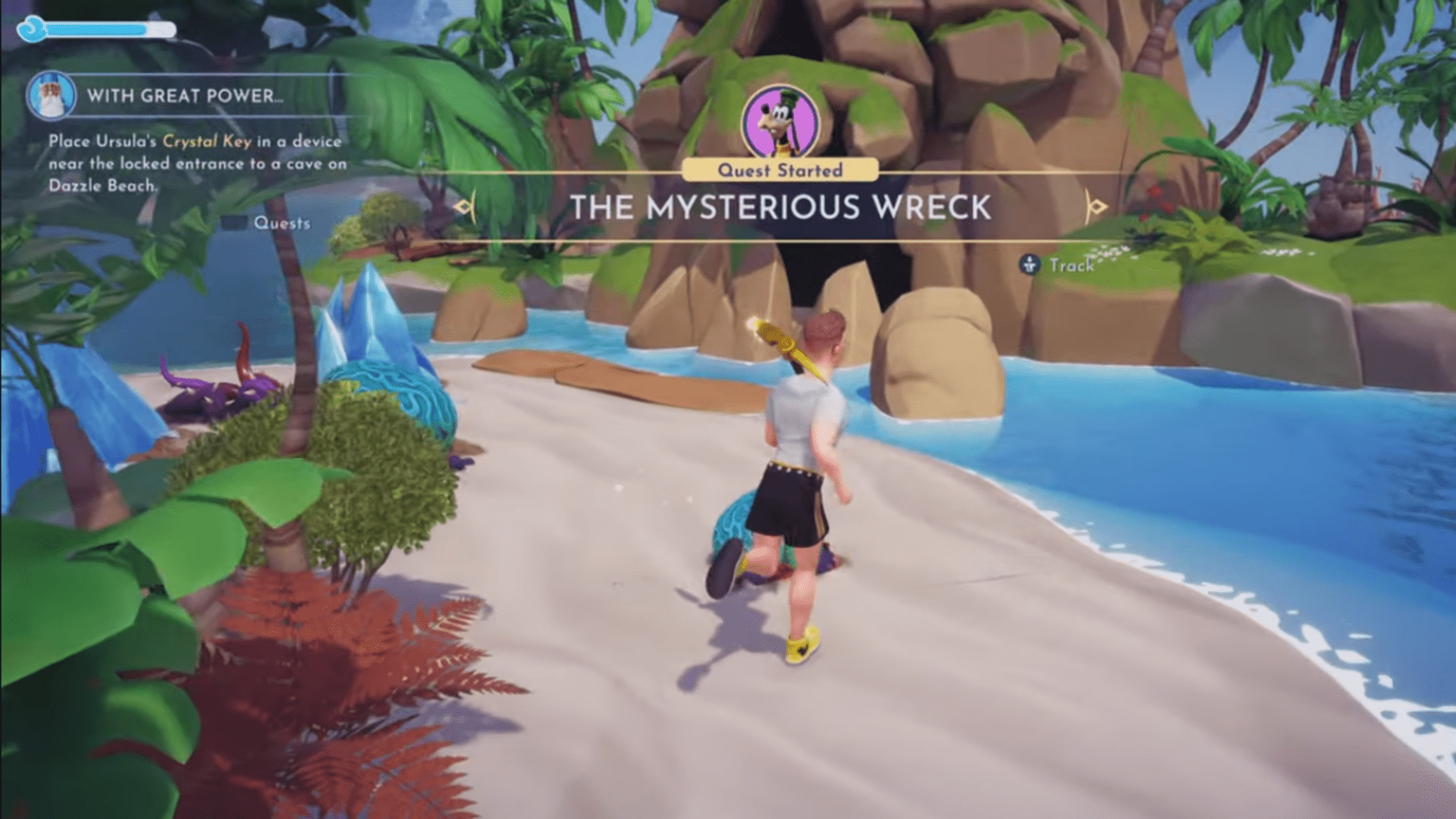 How to complete The Mysterious Wreck in Disney Dreamlight Valley