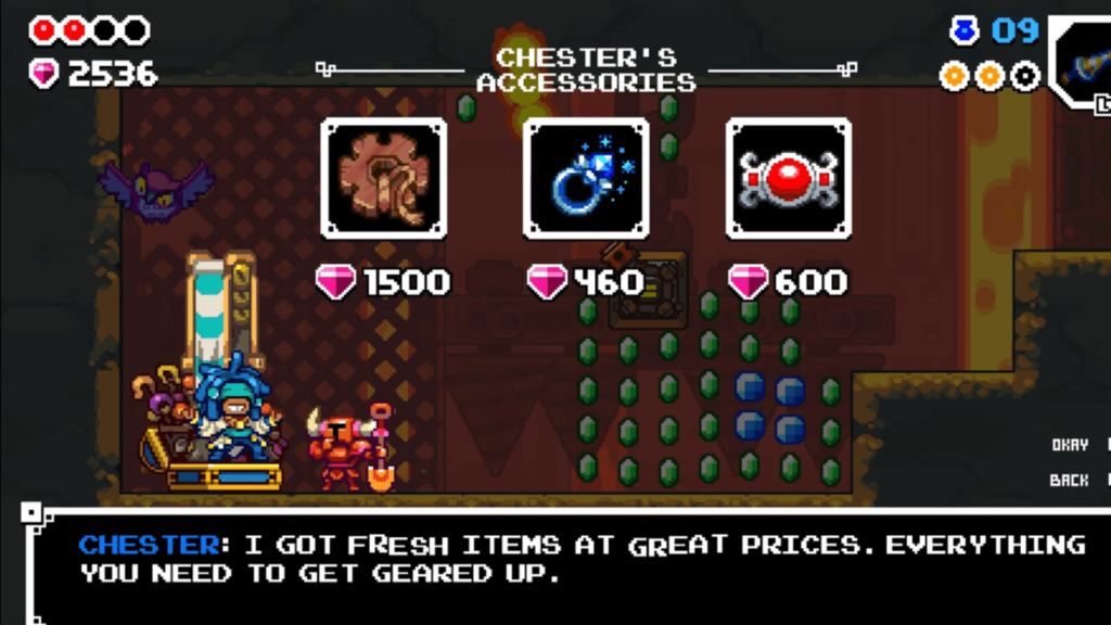 #3: Look for Chester and all gears in Secret Fountain1 And Smeltworks 1