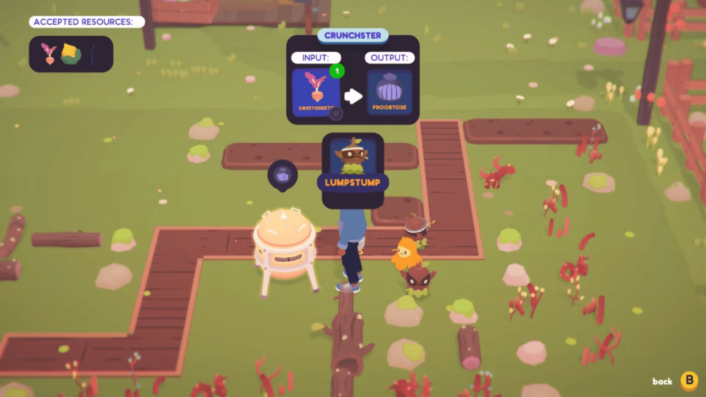 How to find and use Crunchster in Ooblets?
