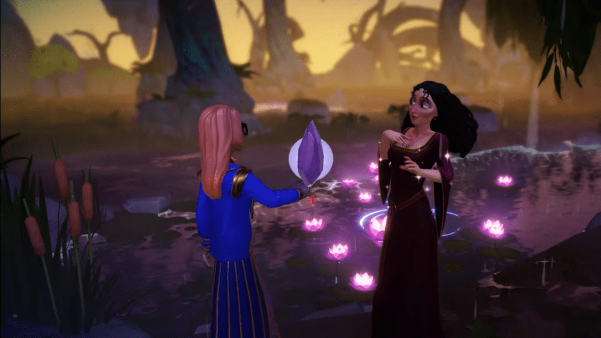 How to get the Sunstone to Mother Gothel in Disney Dreamlight Valley