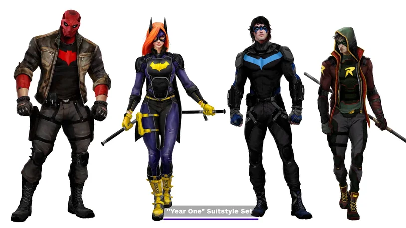 Gotham Knights suits