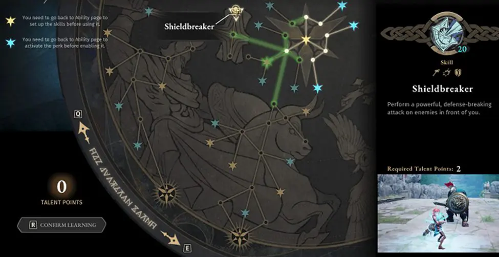 Guide to Asterigos: Curse of the Stars Skill Tree
