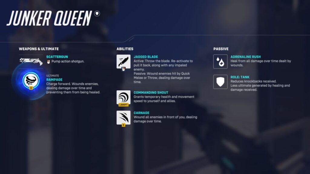 Overwatch 2: Junker Queen