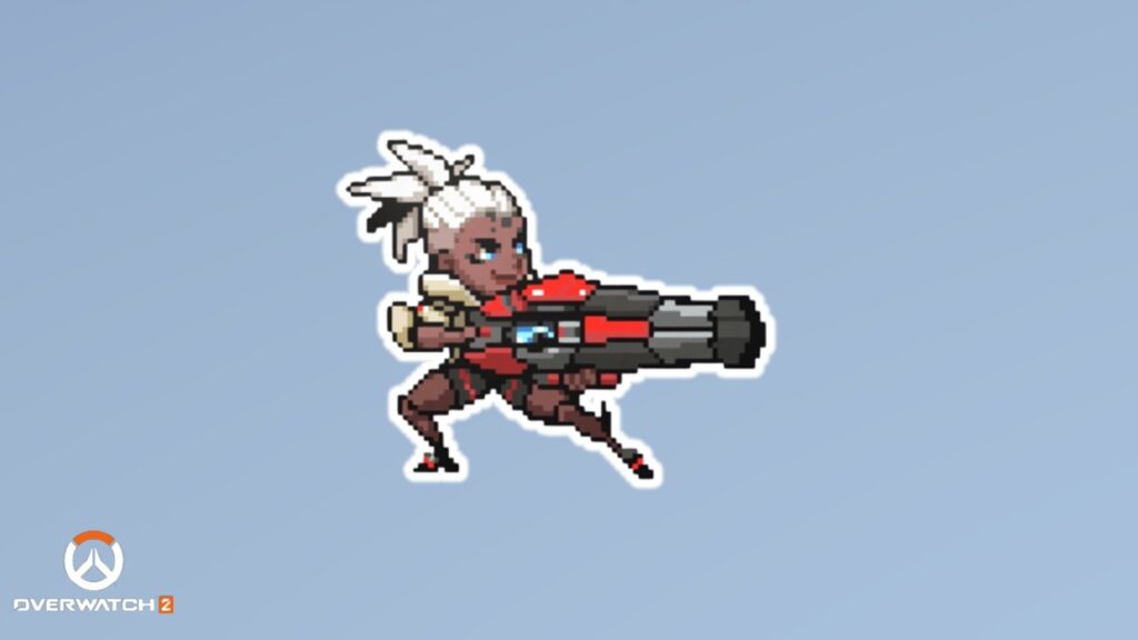 How to get the Sojourn's Pixel Spray in Overwatch 2