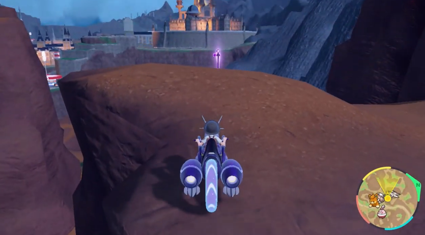 Pokemon Scarlet and Violet purple stakes