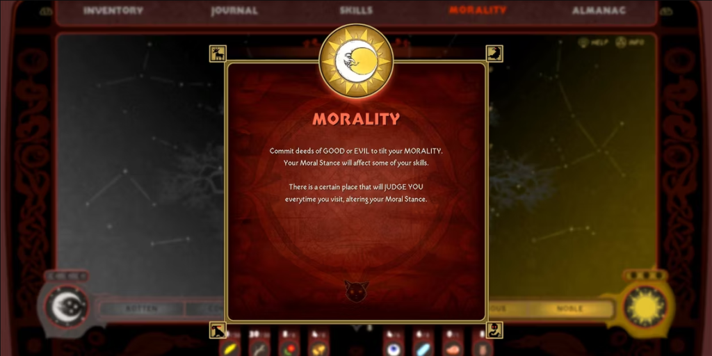Blacktail morality