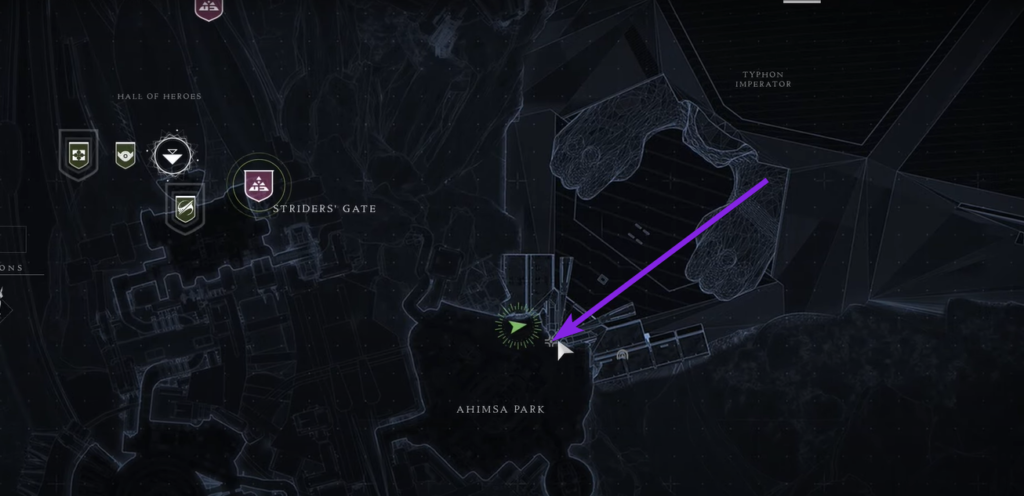 Destiny 2 Ahimsa Park Chest