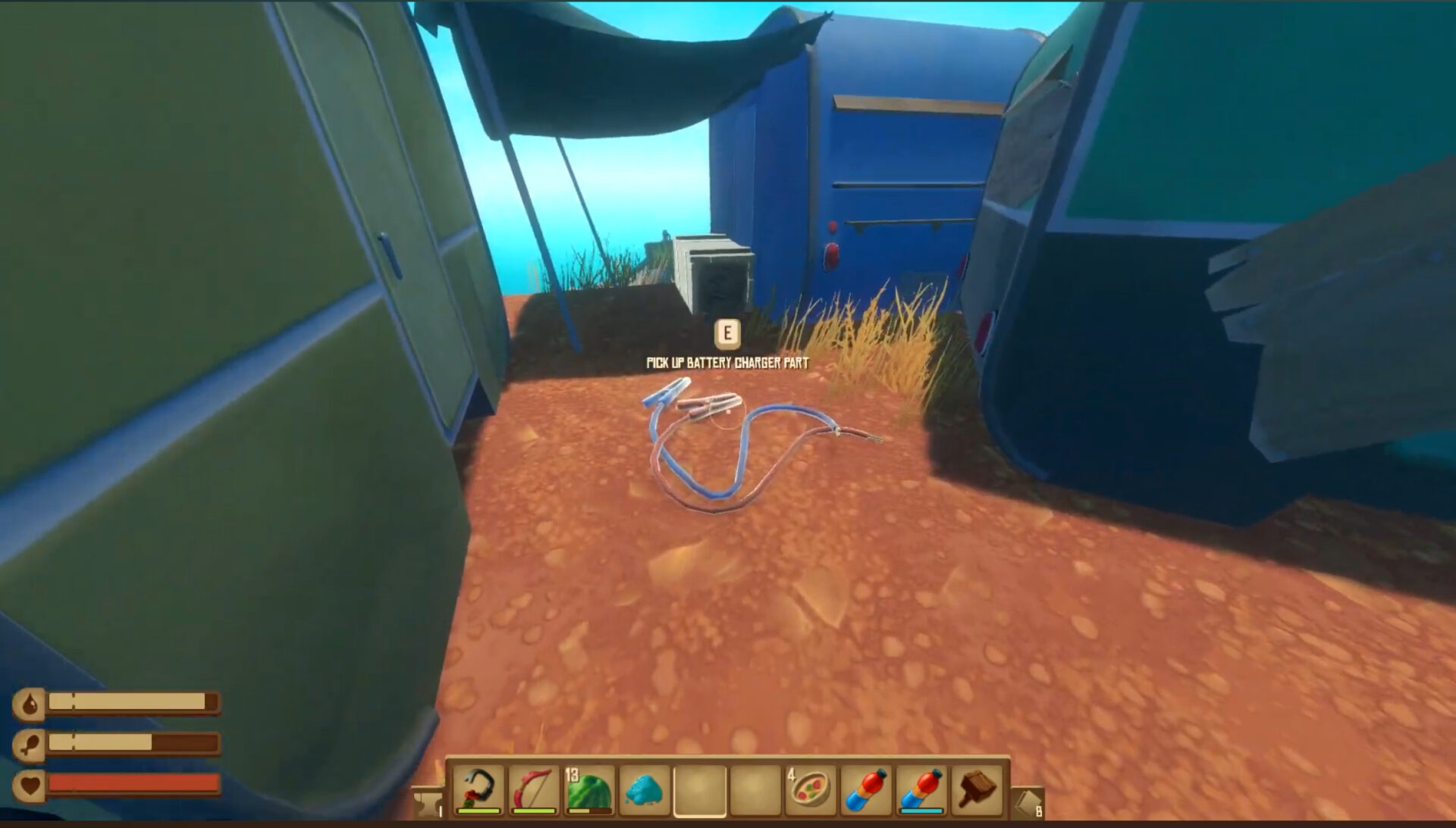 Raft Notes and Blueprints Locations Guide (Caravan Town) | Retrology