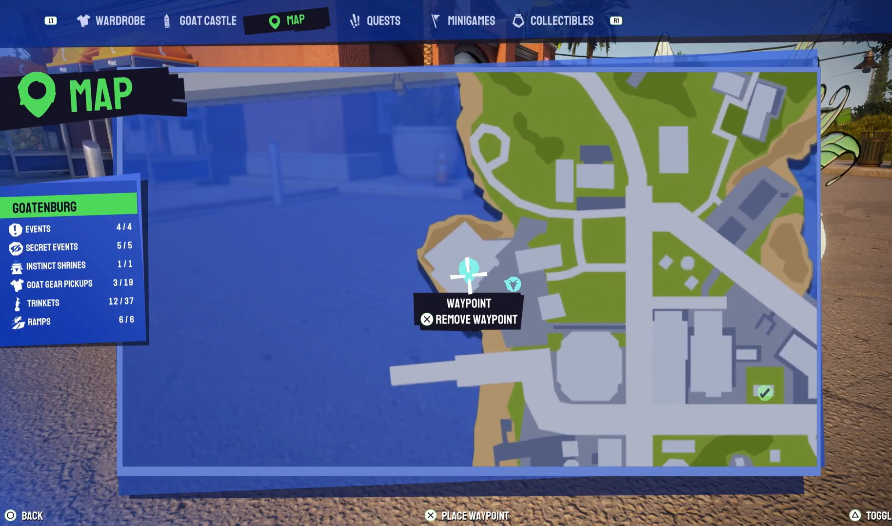 Goatenburg Trinkets Locations