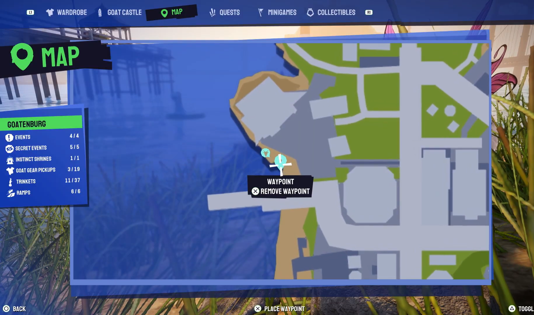 Goatenburg Trinkets Locations