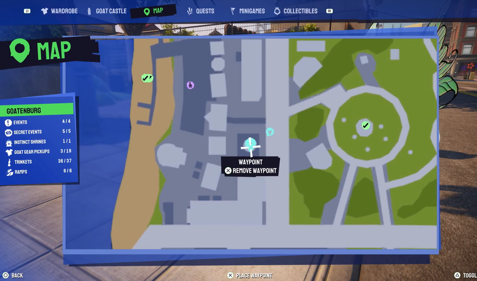 Goatenburg Trinkets Locations