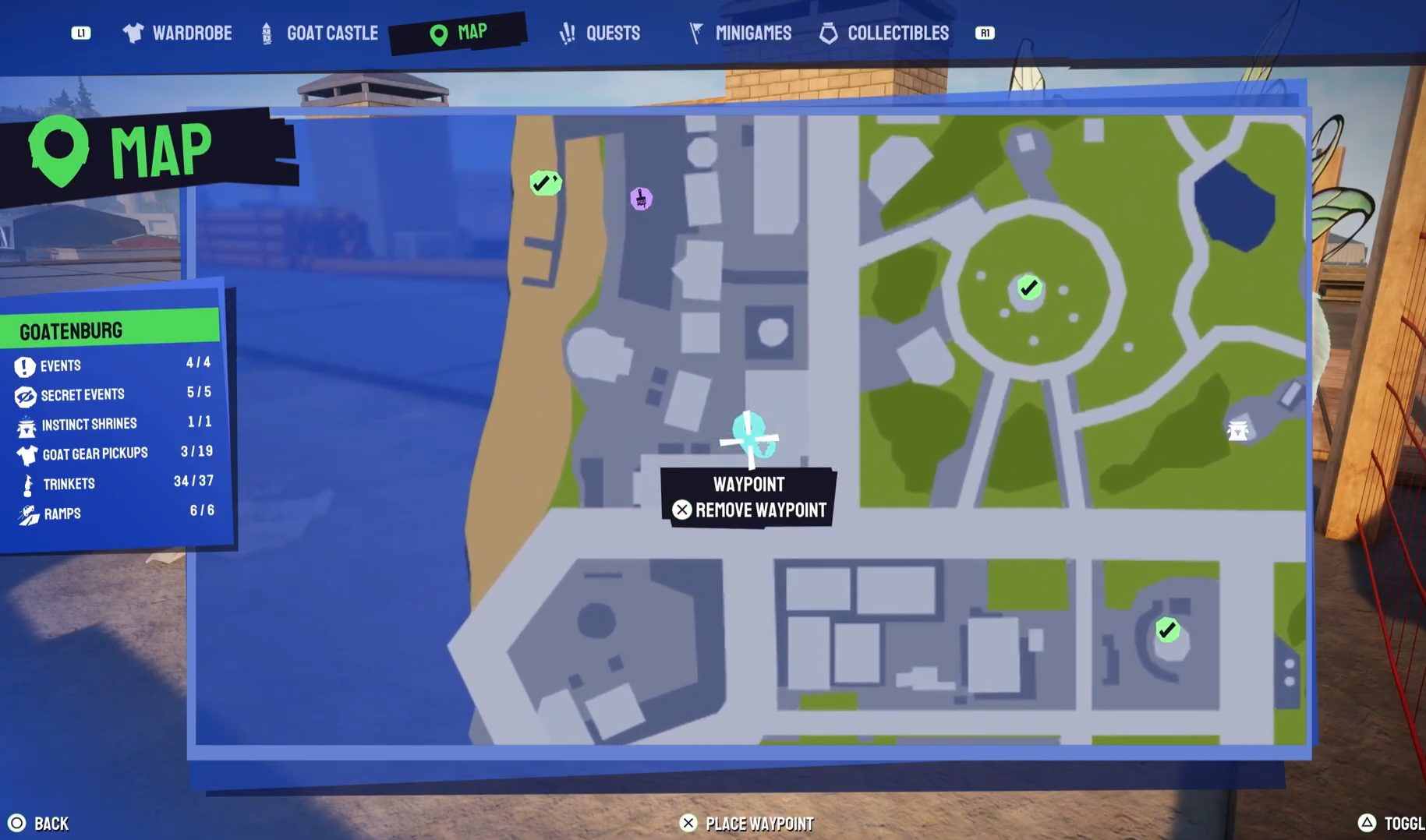 Goatenburg Trinkets Locations