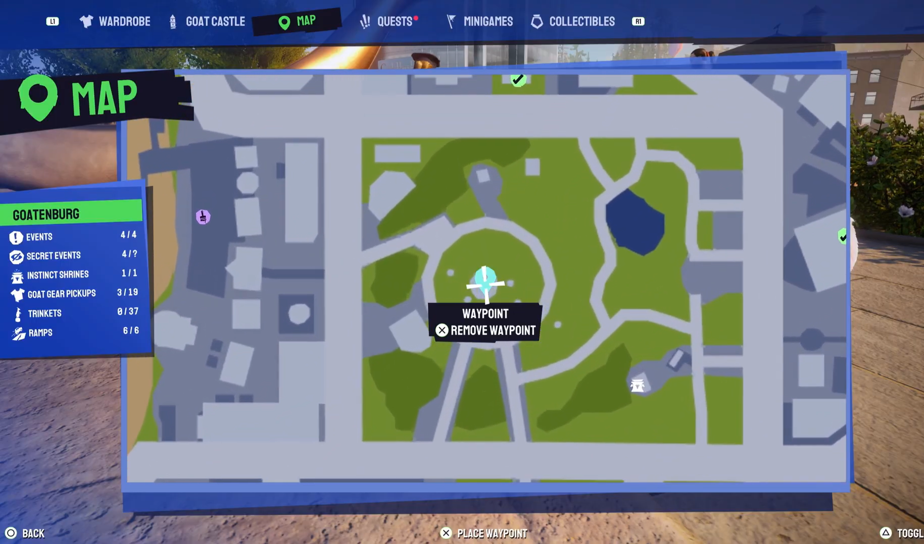 Goatenburg Trinkets Locations